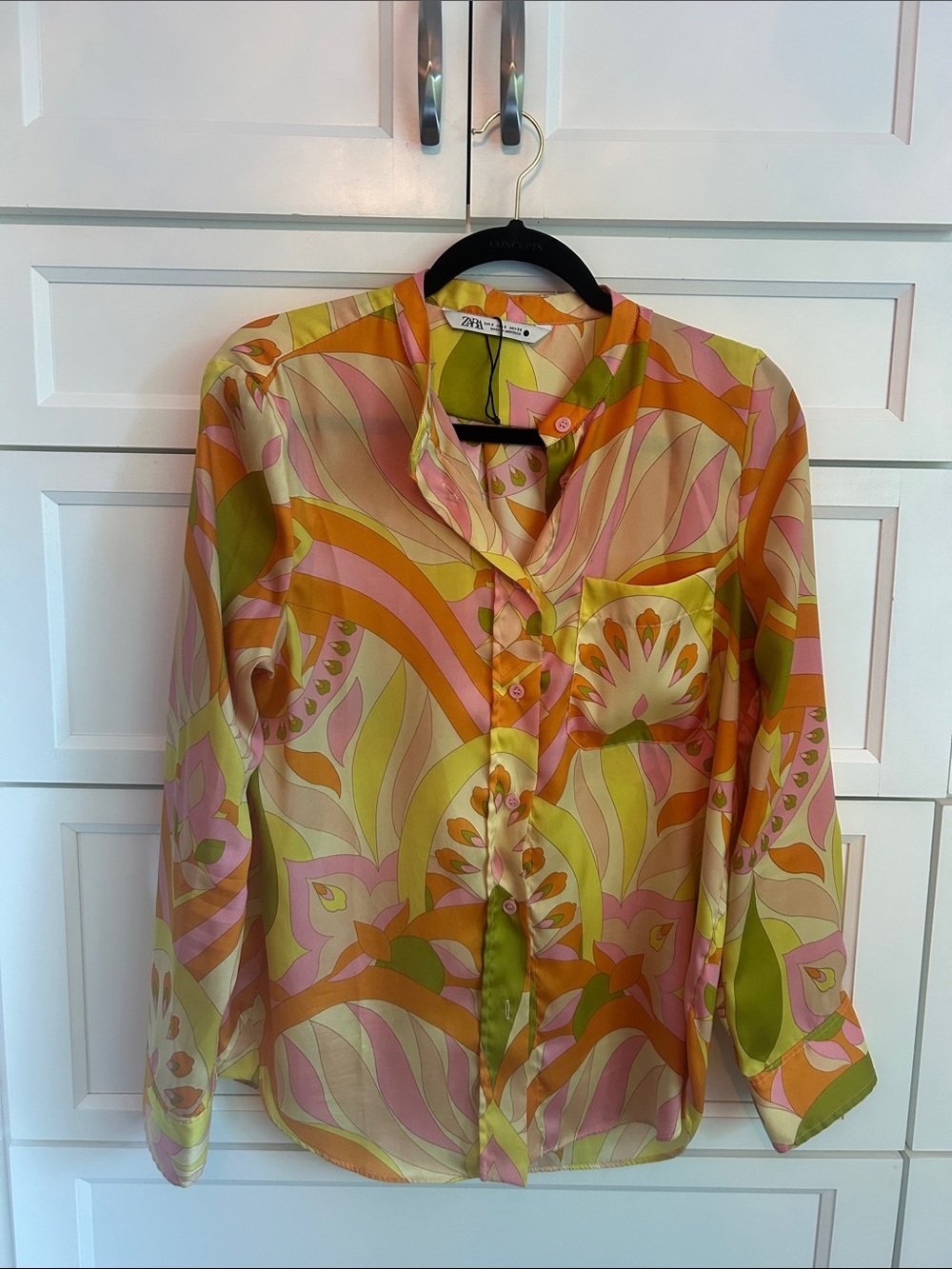 Zara Printed blouse